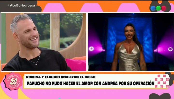 Papucho reveló que está saliendo con Andrea. Foto: Captura TV