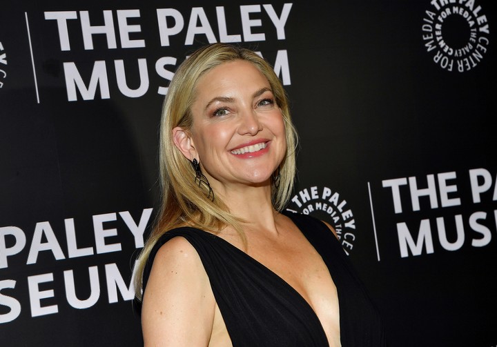 Kate Hudson en la proyección de "Running Point" de Netflix. Foto: Evan Agostini/Invision/AP