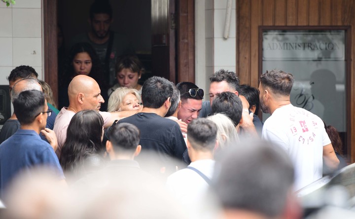 La familia agradeció el acompañamiento en este dolorosísimo momento. Foto Mauricio Nievas