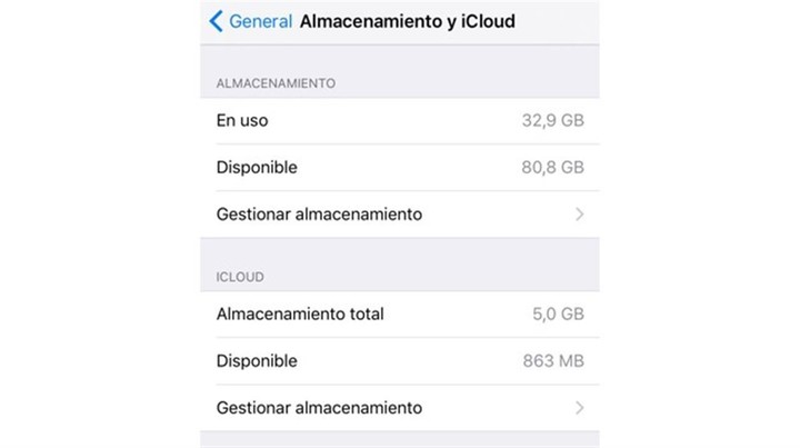 CLAIMA20160521_0147   Borrar el Historial de datos y sitios web de Safari para hacer espacio en tu iPhone. (Captura iPhone)