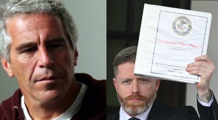 El Departamento de Justicia desclasificó los primeros archivos del caso Jeffrey Epstein.
Foto: composición EFE/AFP.