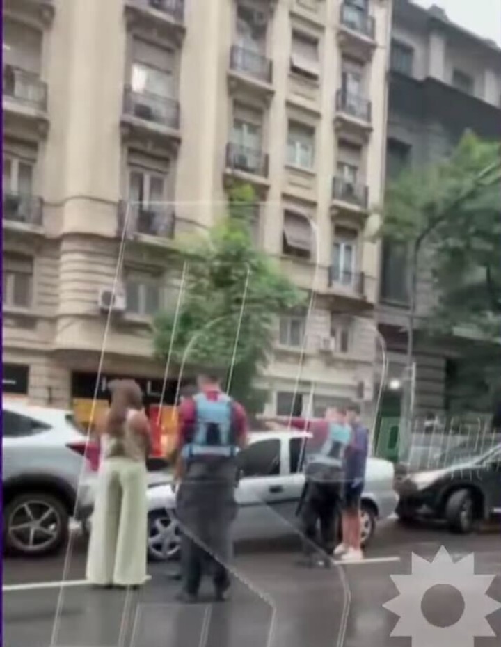 Anamá Ferreira sufrió un fuerte accidente en Recoleta. Foto: Captura TV