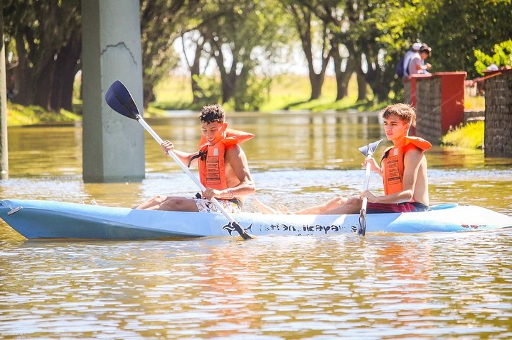 Más de 10 kilómetros para recorrer junto al arroyo y disfrutar actividades al aire libre. Foto: Municipio de Tepalqué.