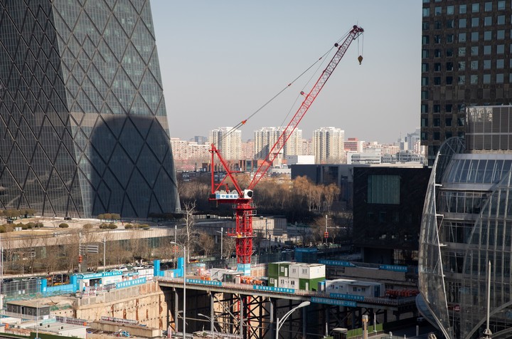 Una imagen del Distrito Financiero de Beijing (China). Foto EFE