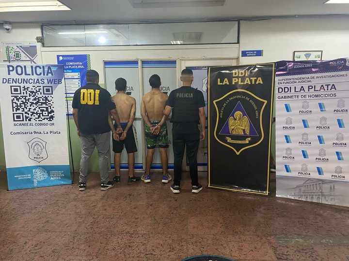 Los dos detenidos por el crimen del enfermero en La Plata, con antecedentes y pedidos de captura vigentes