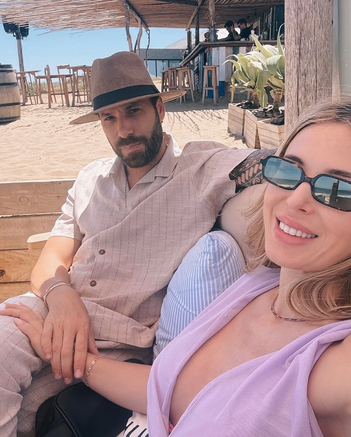 Jésica Cirio y Elías Piccirillo en Punta del Este. Foto: Instagram