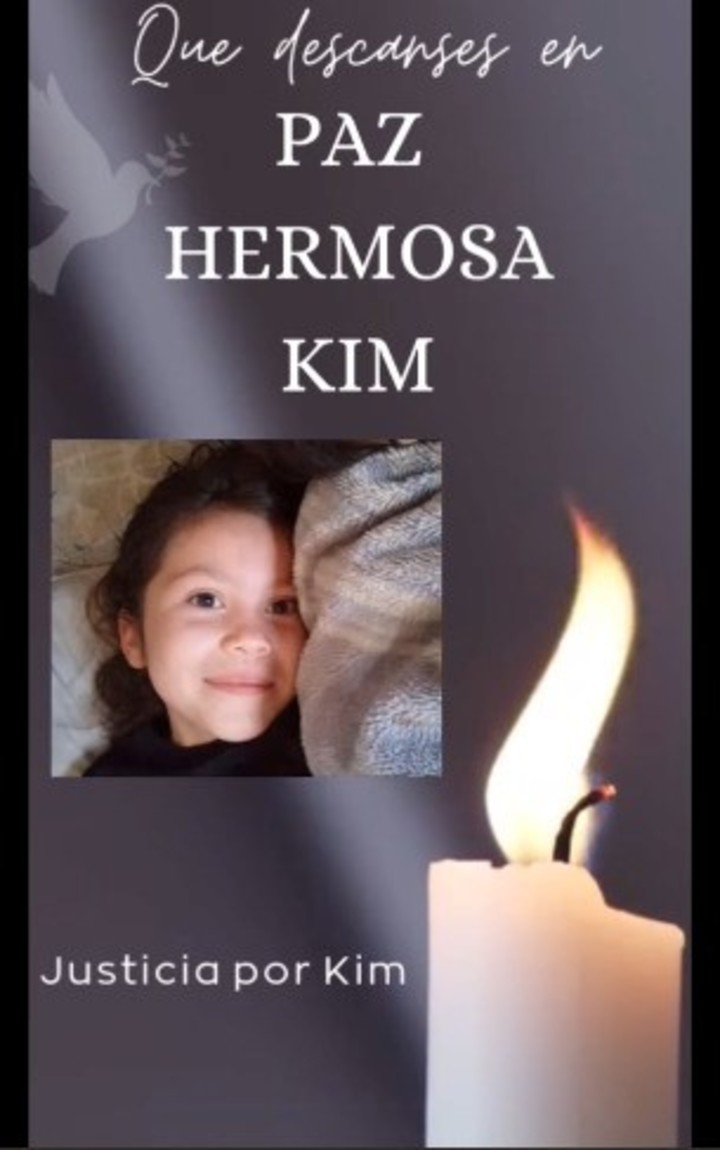 El pedido de justicia por Kim Gómez, la nena de 7 años asesinada en La Plata.