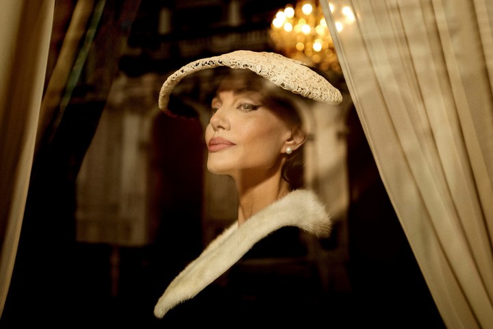 Angelina Jolie en "María Callas". Su única nominación es a la dirección de fotografía, donde la favorita, hoy, es "Duna: Parte Dos".