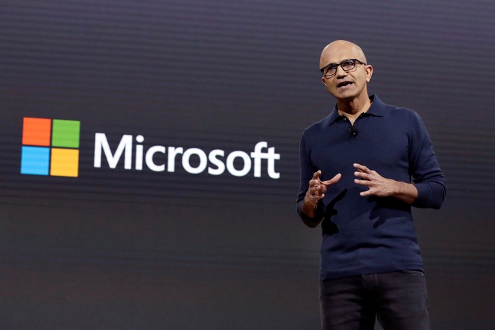 El CEO de Microsoft, Satya Nadella. (Foto: AP)