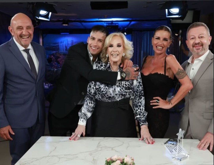 Mirtha Legrand le preguntó a L-Gante si planea casarse con Wanda Nara y sorprendió con su respuesta. Foto: Captura TV