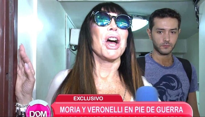 Veronelli mantuvo una pelea de años con Moria Casán