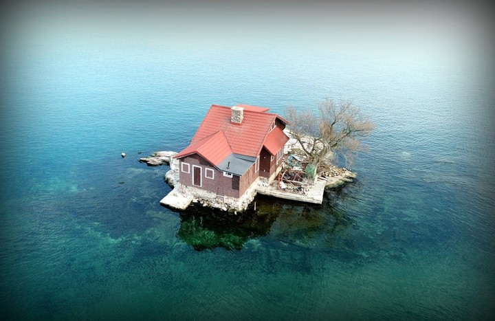 Hub Island es la isla habitada más chica del mundo. (Shutterstock)