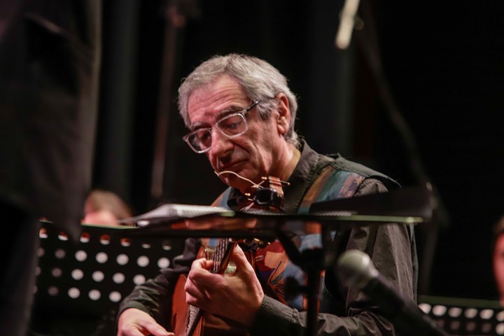 Juan Falú, uno de los músicos que le contestaron a Pichetto. Foto Prensa FIMBA