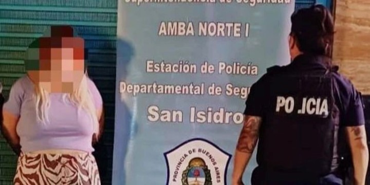 Morena Rial fue detenida acusada por un robo en Villa Adelina.