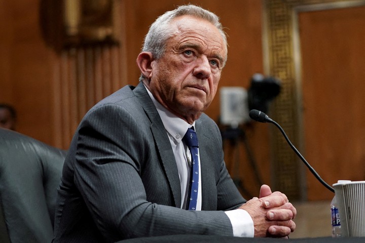 Robert F. Kennedy Jr., secretario de Salud y Servicios Humanos de Donald Trump. Foto Reuters