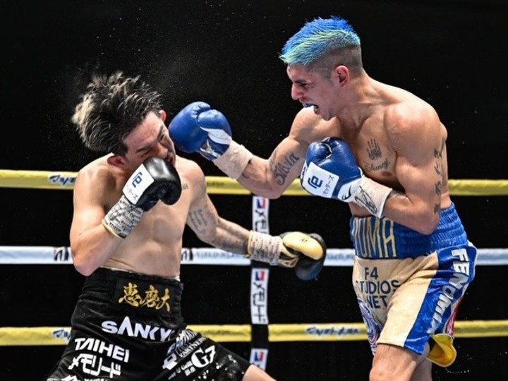 Fernando Martínez derrotó a Kazuto Ioka el 7 de julio pasado, pero no pudo enfrentarlo en la revancha pactada para el 31 de diciembre. Foto: Chino Maidana Promotions.