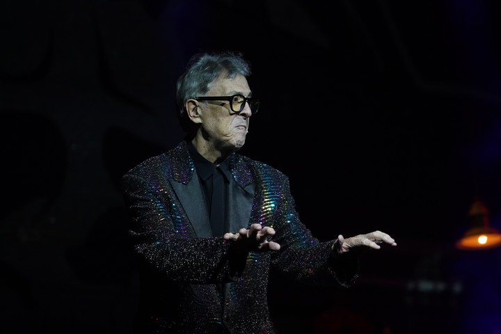 Billy Bond, el mismo que gritó "Rompan todo" en el Luna Park, se presentó mas´de medio siglo después en el Gran Rex. Foto Emmanuel Fernández 