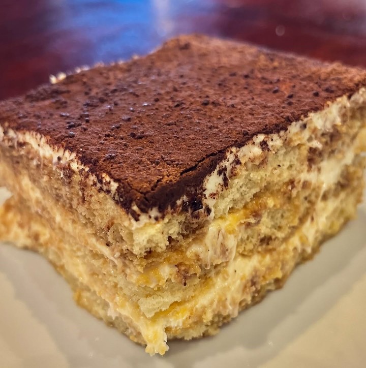 El  tiramisú es uno de los favoritos de la clientela. Foto: Instagram @parrilla_condor.