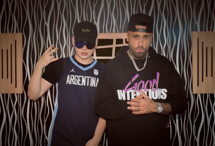 Nicky Jam con Bizarrap.