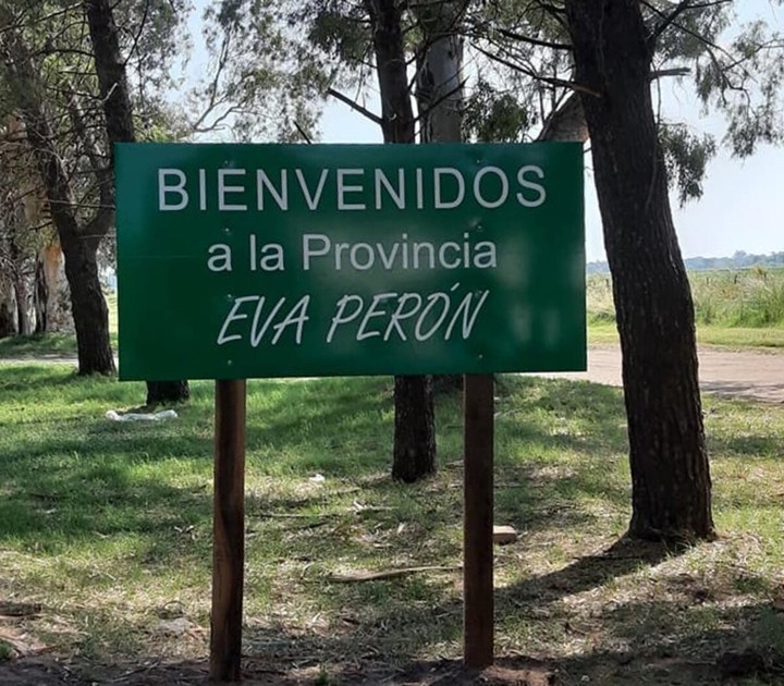 En los años 50 una ley dio origen a la actual provincia de La Pampa. La llamaron Provincia Eva Perón.