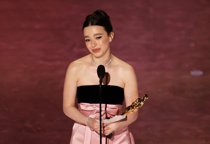 Mikey Madison ya le había ganado como mejor actriz a Demi Moore (que parecía la favorita) en los premios BAFTA. Foto Reuters