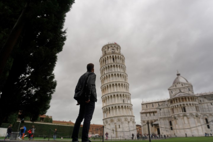 El viaje en el que conoció Italia y el día que pudo ver la Torre de Pisa.