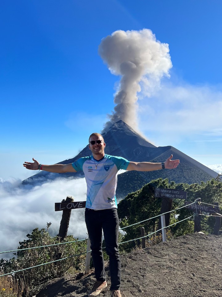 El puertorriqueño pudo ver un montón de paisajes a lo largo del mundo.