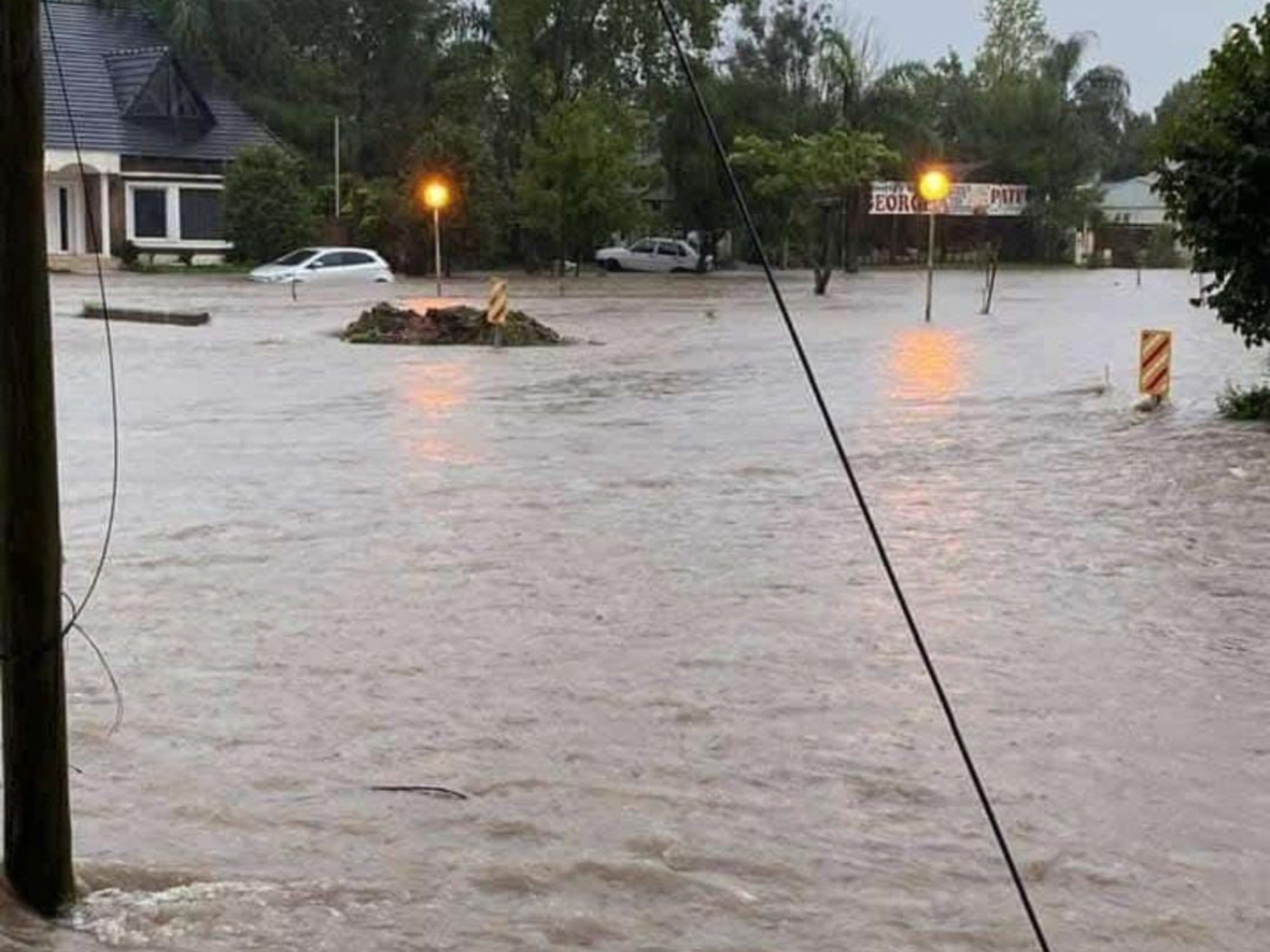 Temporal de lluvia de Villa Elisa, Entre Ríos.