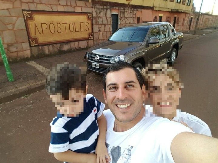 Adrián Emilio Escarlata, el ex gendarme misionero que fue detenido en Salta por tráfico de cocaína.