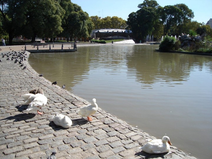 Parques y plazas, uno de los atractivos del barrio. Foto: Archivo.