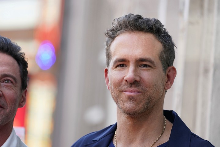 Ryan Reynolds se encuentra en el top 3 de los actores que más dinero ganaron en 2024. Foto: AP.