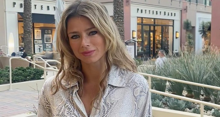 La tenista italiana Camila Giorgi y uno de sus últimos posteos en Instagram.