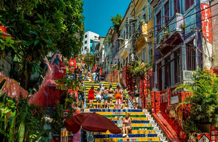 Escalera de Selarón, en Río.