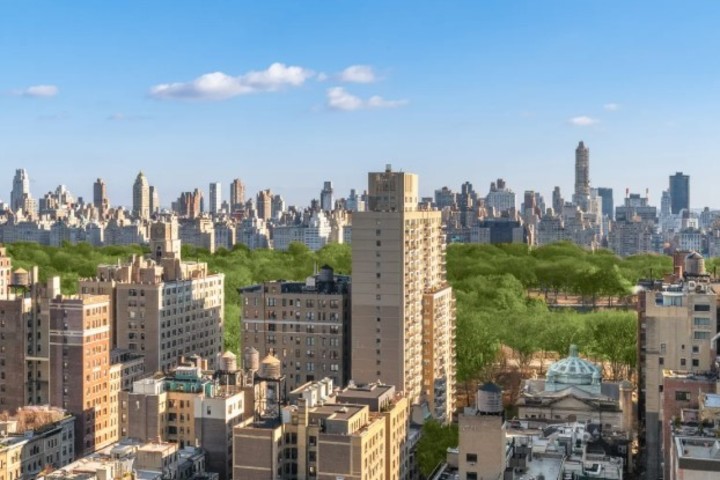 El edificio de 56 pisos cuenta con una vista única al Central Park. Captura NYPost/Krisztina Crane