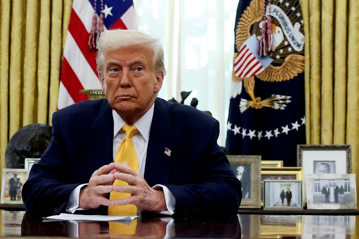 El presidente Donald Trump ordenó recortes en el  Departamento de Educación de Estados Unidos. Foto Reuters