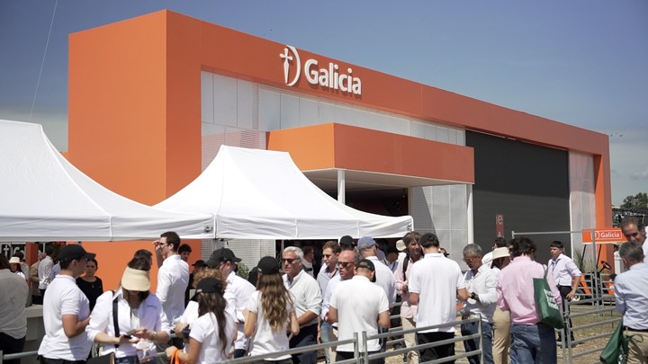 El stand de Galicia en Expoagro 2025, visitado por productores que accedieron a atractivas líneas de financiación.