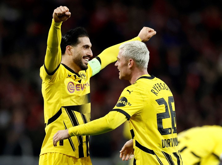 Borussia Dortmund avanzó con un global de 3-2 sobre Lille. (REUTERS/Christian Hartmann)