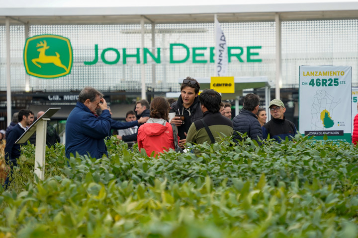 El stand de Johm Deere