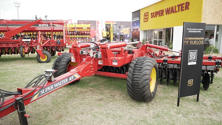 Super Walter en Expoagro 2025.