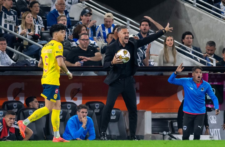 Con Martín Demichelis a cargo, Monterrey perdió la final del pasado Torneo Apertura mexicano ante América. Foto: Miguel Sierra / EFE.