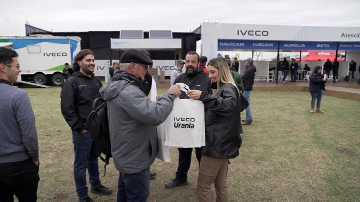 La cercanía con los clientes, una filosofía de IVECO otra vez presente en Expoagro.