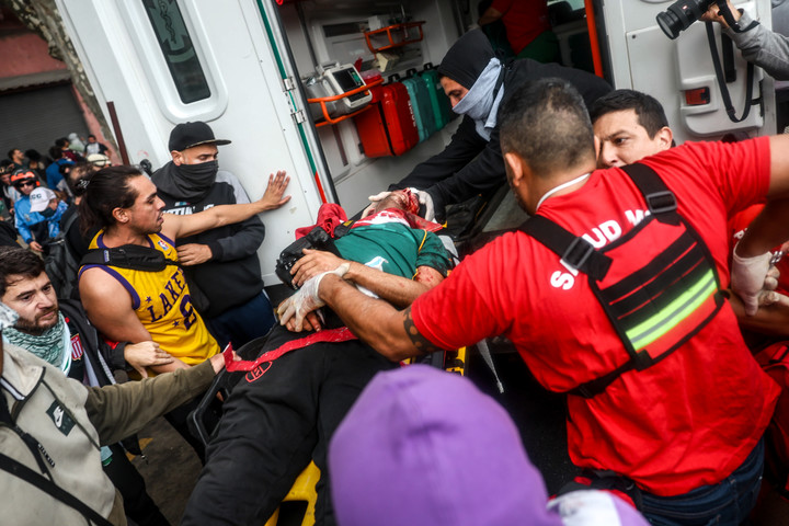 Pablo Grillo, el fotógrafo herido en la marcha del Congreso. Foto Cristina Sille 