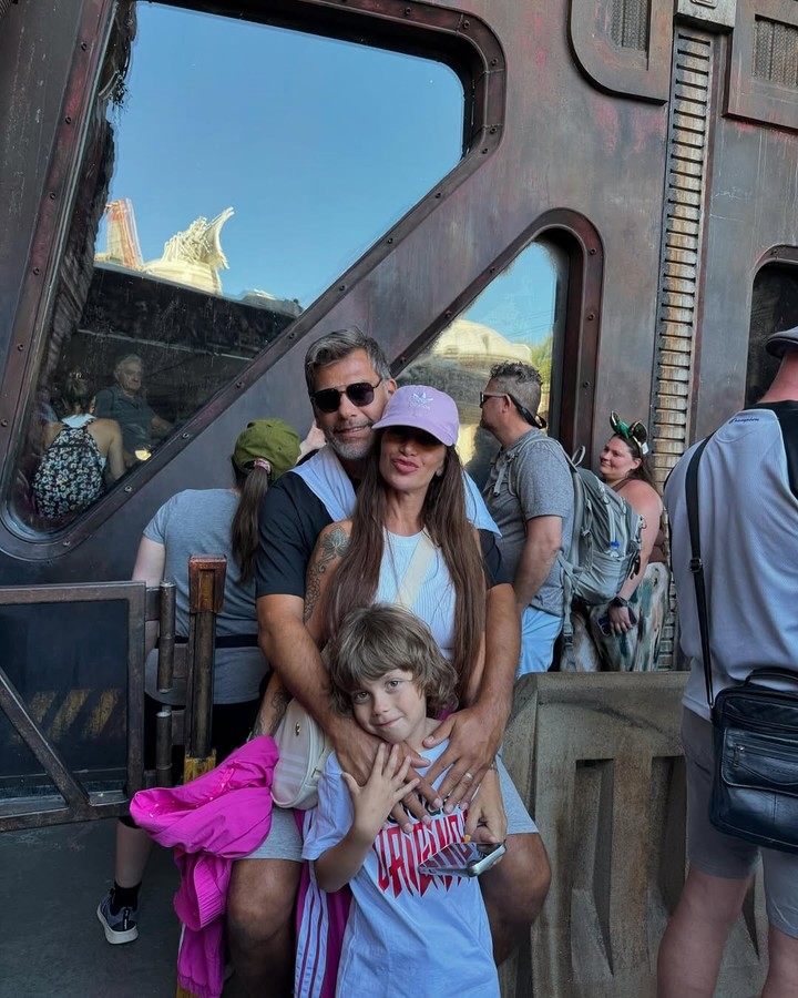 Las vacaciones familiares de Florencia Peña en Disney. Foto: Instagram