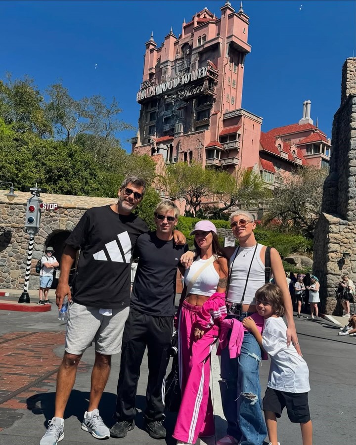 Las vacaciones familiares de Florencia Peña en Disney. Foto: Instagram