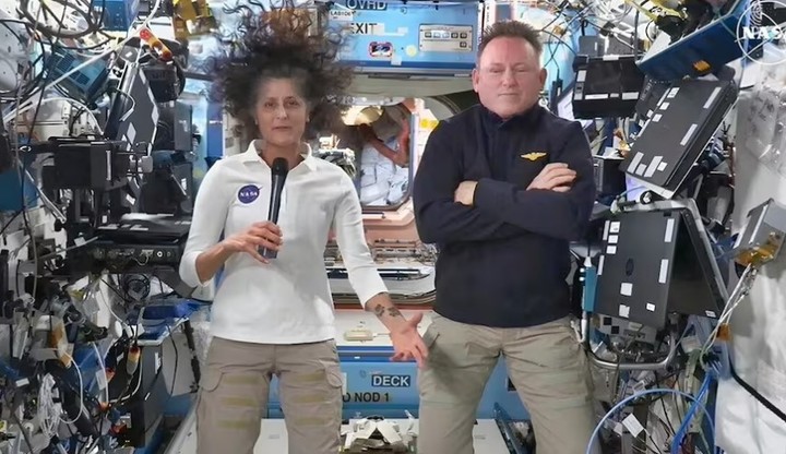 Suni Williams y Butch Wilmore quedaron varados 9 meses en el espacio.