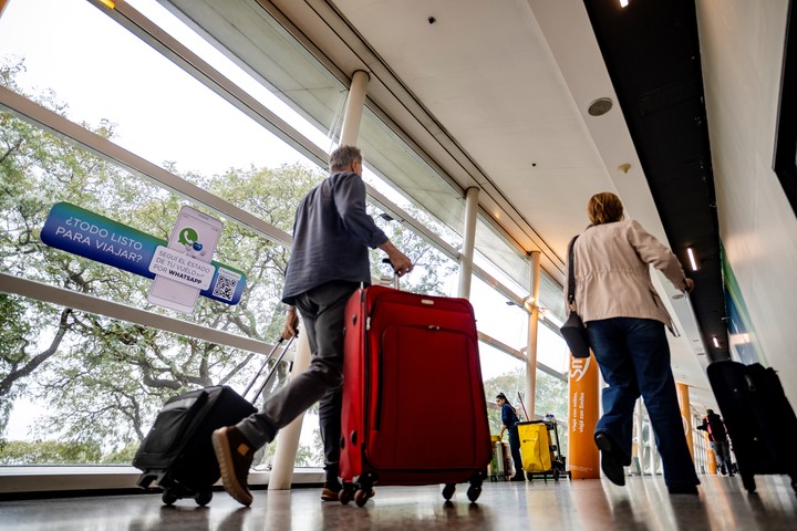 Argentina creció un 22% en pasajeros internacionales. Foto: Aeropuertos Argentina