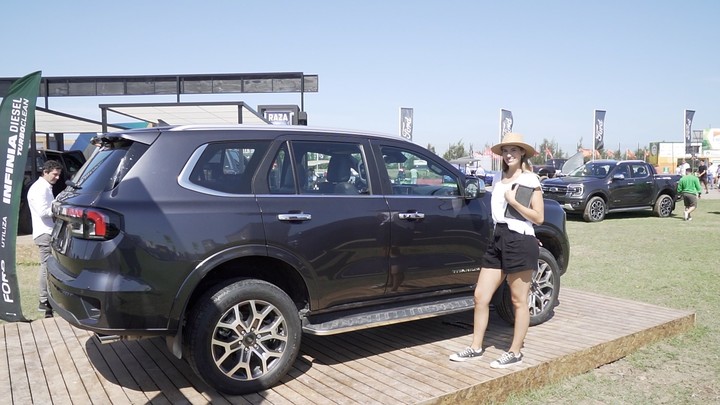 La nueva Ford Everest es el gran anticipo de la marca en Expoagro 2025.