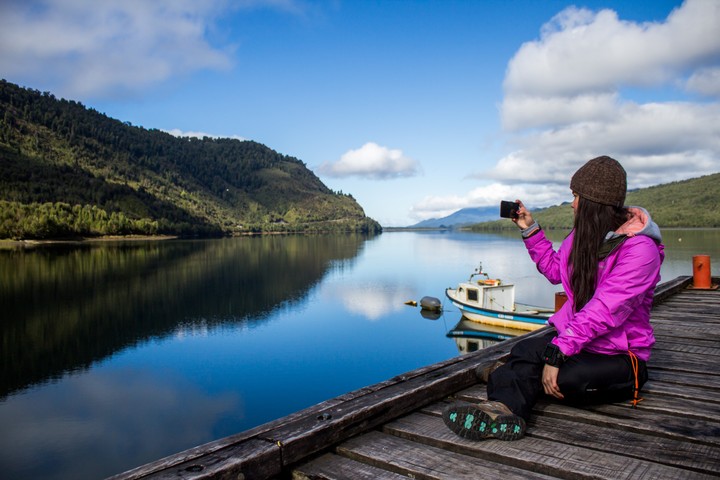 El pequeño pueblo de Puyuhuapi es un oasis de relajación en medio de la Patagonia. (Sernatur Aysén)