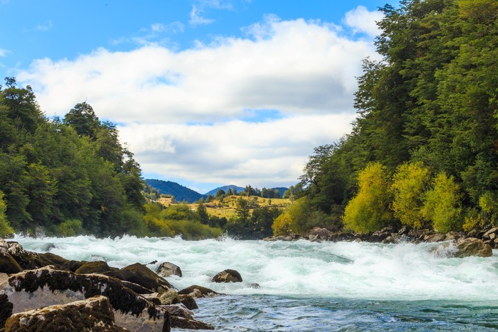 El río Futaleufú es un verdadero paraíso. (Sernatur Aysén)