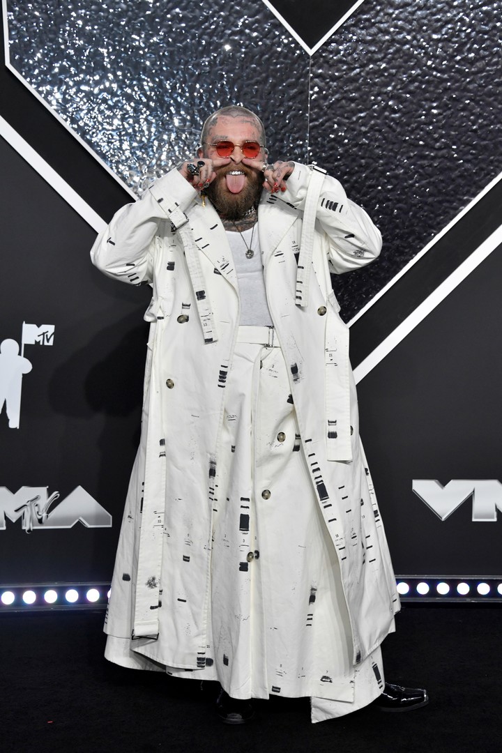 Teddy Swims en los MTV Video Music Awards 2024. Foto: AP